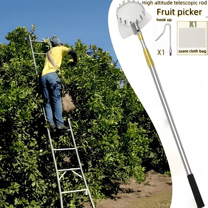 Retractable Fruit Picker 3-Piece Set